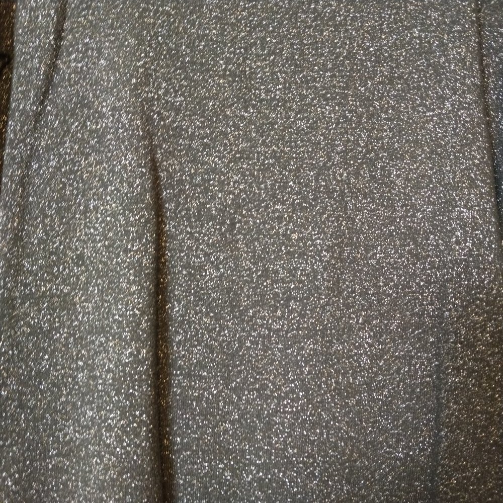 WORTHINGTON SIZE MEDIUM GRAY SILVER METALLIC 3/4 SLEEVE PULLOVER SHIRT NEW - Picture 4 of 5